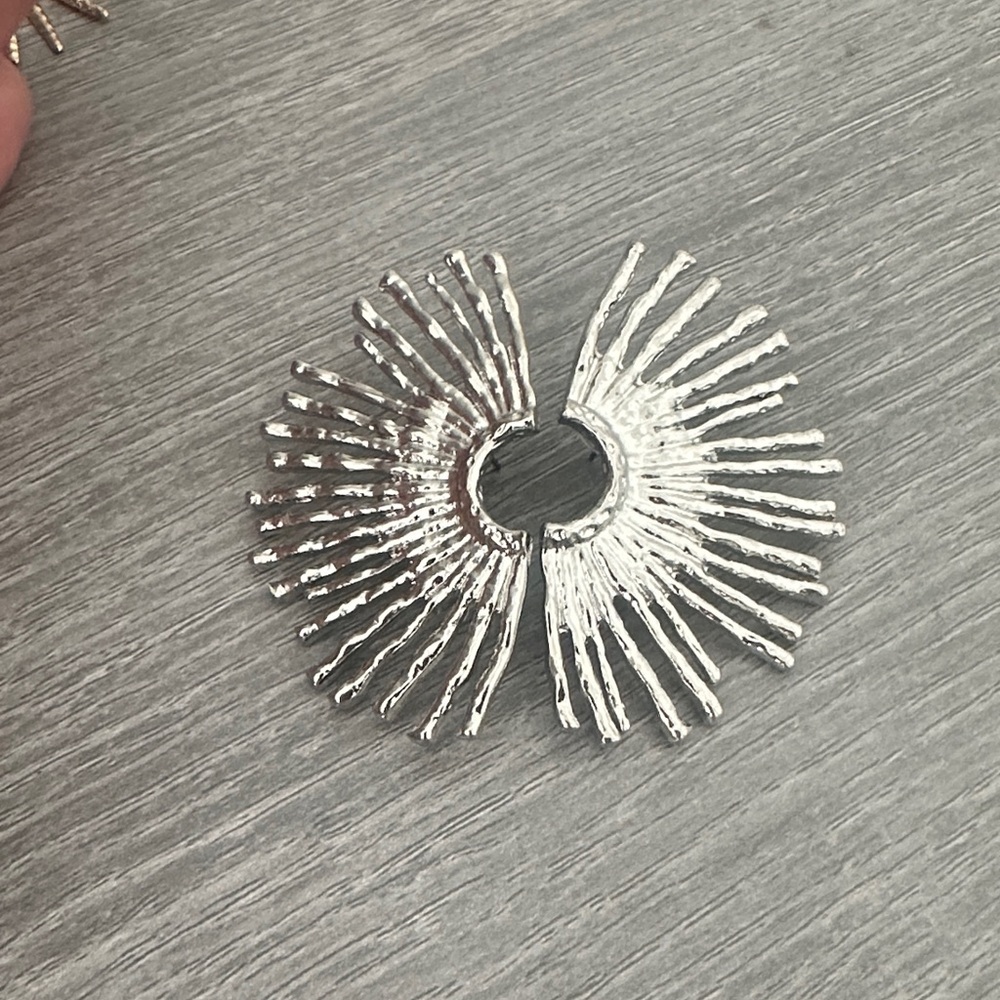 Silver Statement Earrings